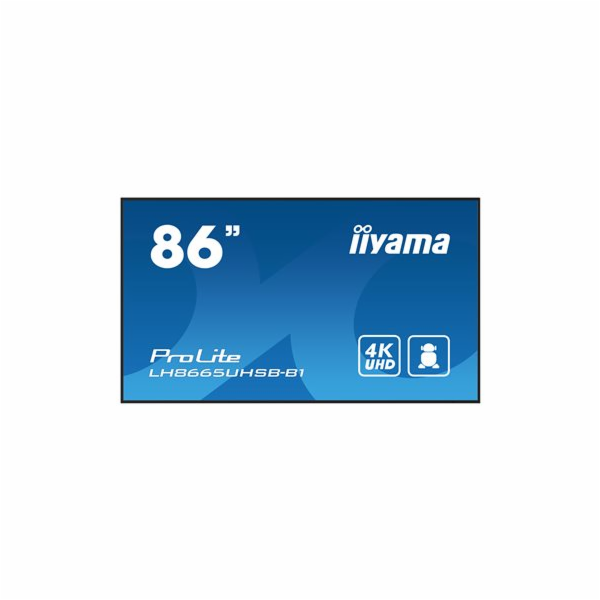 iiyama ProLite LH8665UHSB-B1 - 86" Třída úhlopříčky displ...
