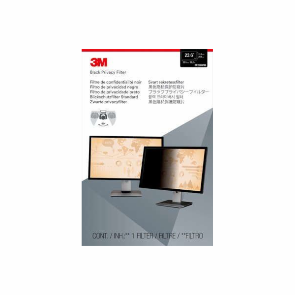 3M Bezrámový filtr - Filtr displeje ke zvýšení soukromí -...