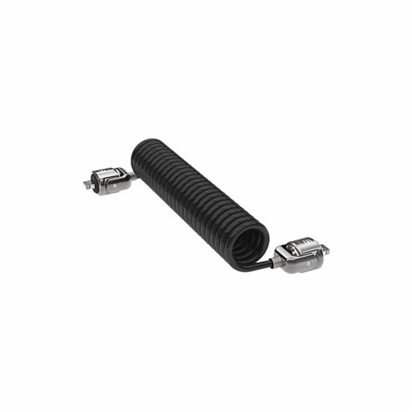 Compulocks Dual Head Coiled Keyed Cable Lock - Bezpečnost...