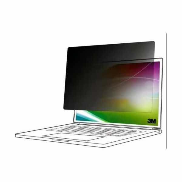 3M - Filtr pro zvýšení soukromí k notebooku - jasná obraz...