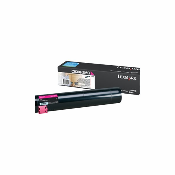 Lexmark - Vysoká výtěžnost - purpurová - originální - kaz...