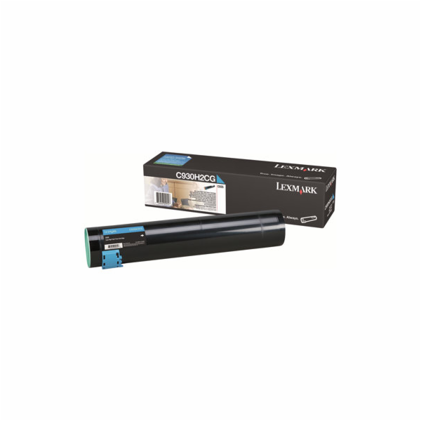 Lexmark - Vysoká výtěžnost - azurová - originální - kazet...
