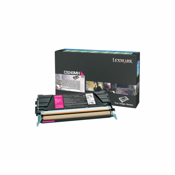 Lexmark - Vysoká výtěžnost - purpurová - originální - kaz...