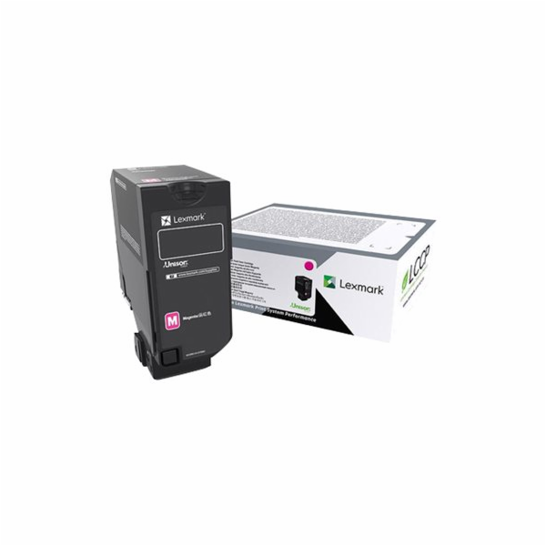 Lexmark - Purpurová - originální - kazeta s barvivem LCCP...