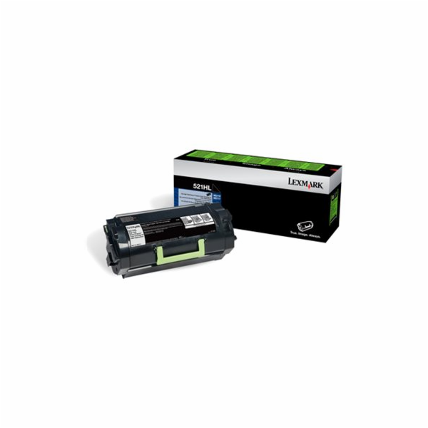 Lexmark 520HAL - Černá - originální - tonerová kazeta pro...