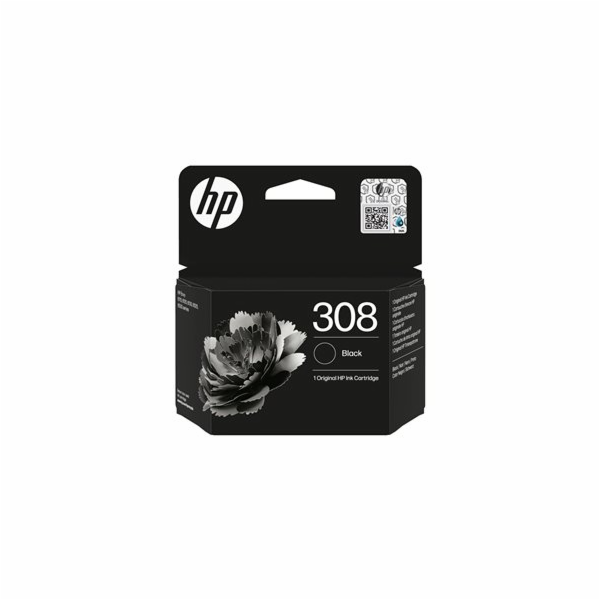 HP 308 - Černá - originální - pouzdro - inkoustová cartridge