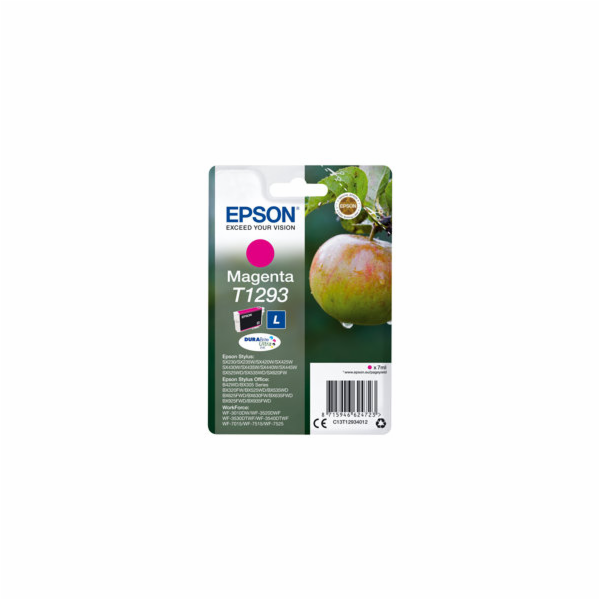 Epson T1293 - Velikost L - purpurová - originální - blist...