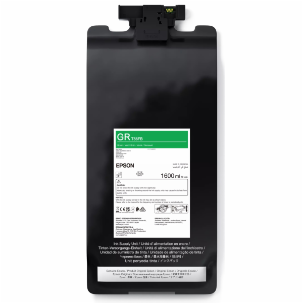 Epson T56FB - 1.6 L - zelená - originální - brašna na ink...