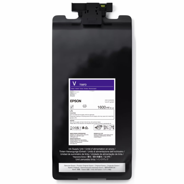 Epson T56FD - 1.6 L - fialová - originální - brašna na in...