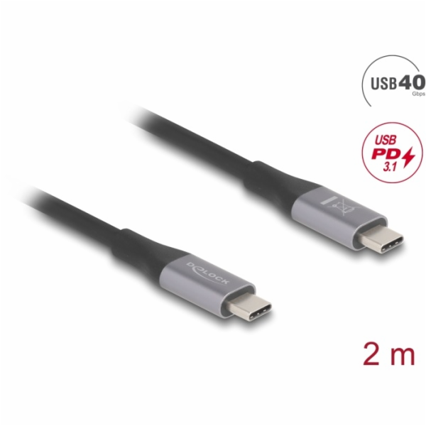 Delock - USB kabel - 24 pin USB-C (M) do 24 pin USB-C (M)...