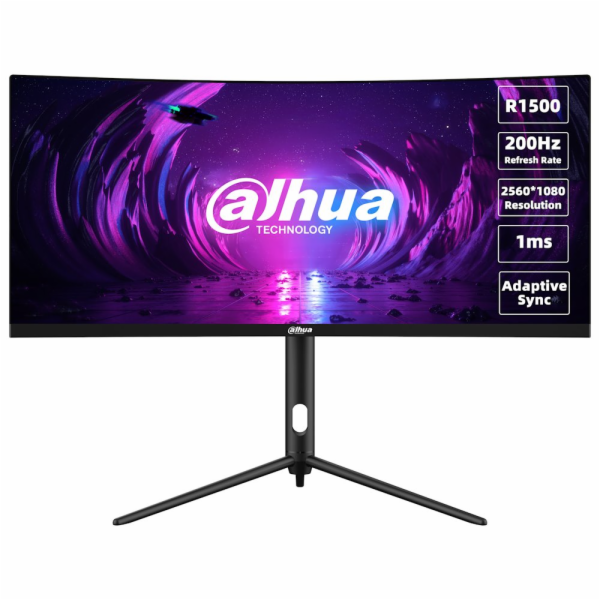 Dahua LM30-E330CA - LED monitor - hraní her - zakřivená -...