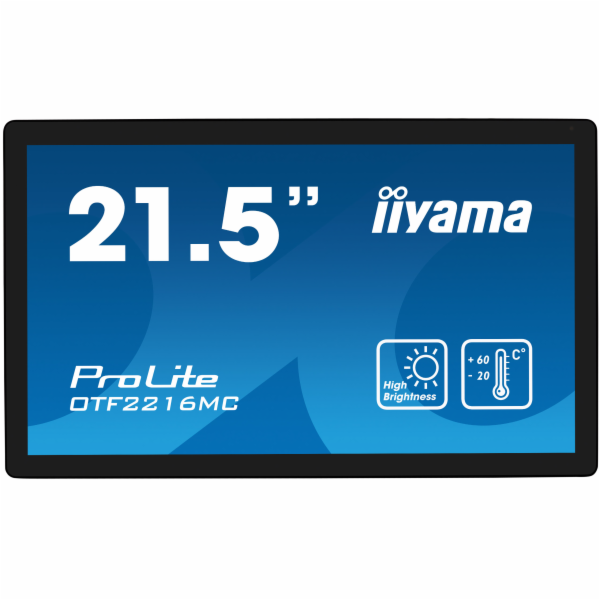 iiyama ProLite OTF2216MC-B1 - LED monitor - 22" (21.5" zo...