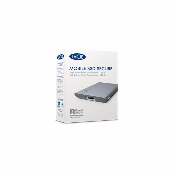 LaCie Mobile Secure STKH1000800 - SSD - High Performance ...