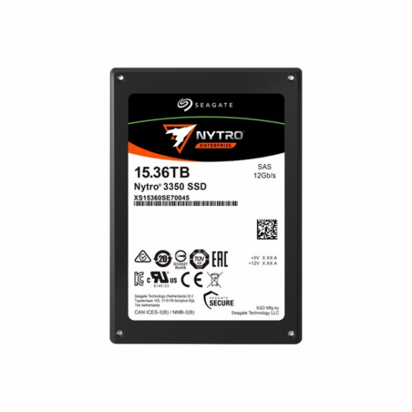 Seagate Nytro 3350 XS15360SE70045 - SSD - ?kálovaná výdrž...