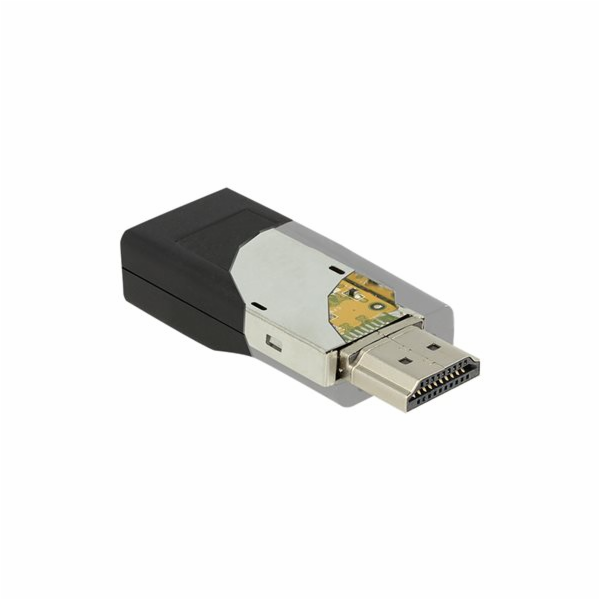 Delock - Nástroj pro převod videa - HDMI - VGA - černá - ...