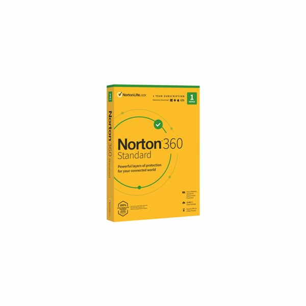 Norton 360 Standard - Pro Tech Data - licence na předplat...