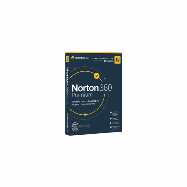 Norton 360 Premium - Pro Tech Data - licence na předplatn...