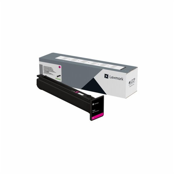Lexmark - Purpurová - originální - pouzdro - kazeta s bar...