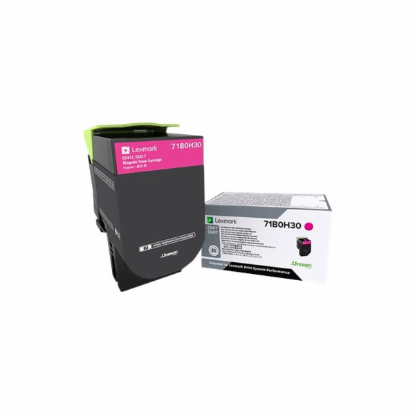 Lexmark X417 - Vysoká výtěžnost - purpurová - originální ...