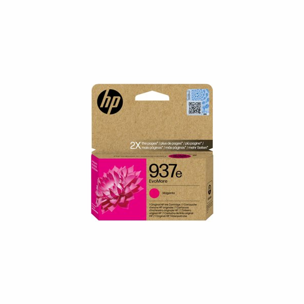 HP 937e EvoMore - Purpurová - originální - inkoustová car...