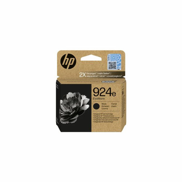 HP 924e EvoMore - Černá - originální - inkoustová cartrid...