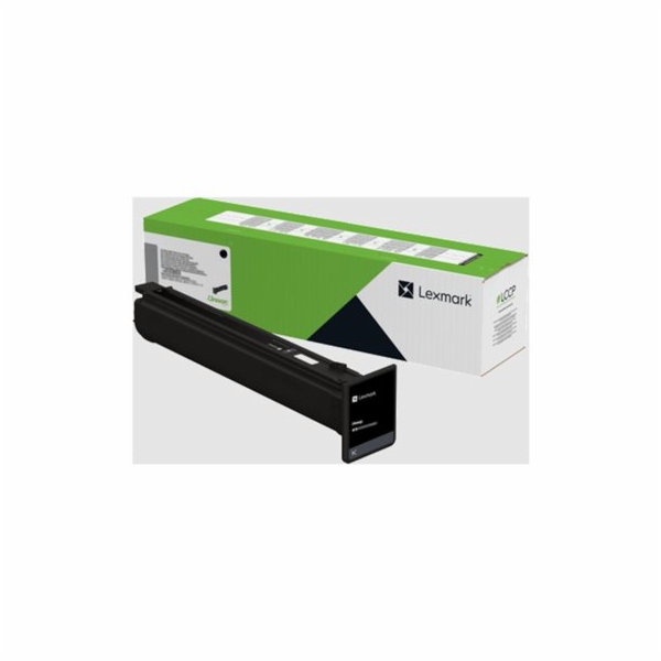 Lexmark - Černá - originální - pouzdro - kazeta s barvive...