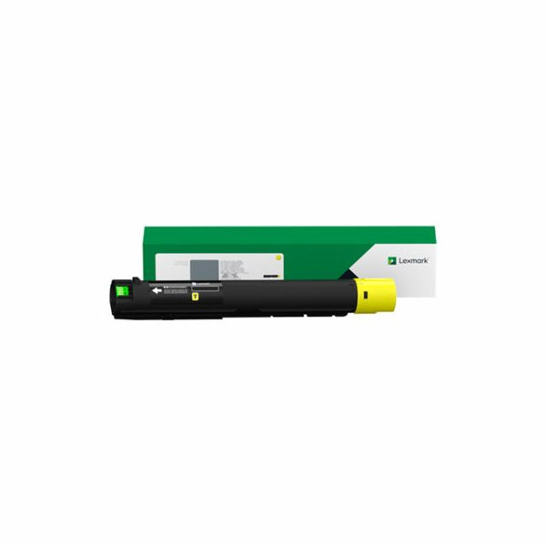 Lexmark - ?lutá - originální - kazeta s barvivem - pro Le...