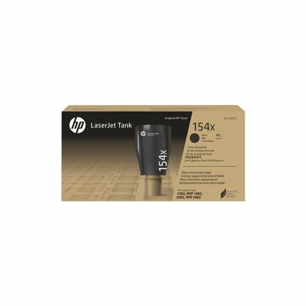 HP 154X - Vysoká kapacita - černá - originální - LaserJet...
