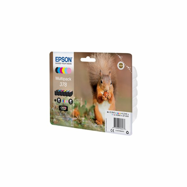 Epson 378 Multipack - 6-balení - černá, žlutá, azurová, p...