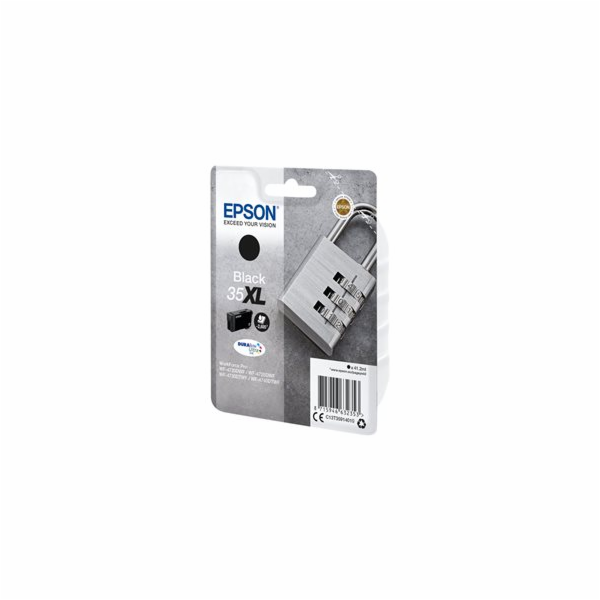 Epson 35XL - 41.2 ml - XL - černá - originální - blistr s...