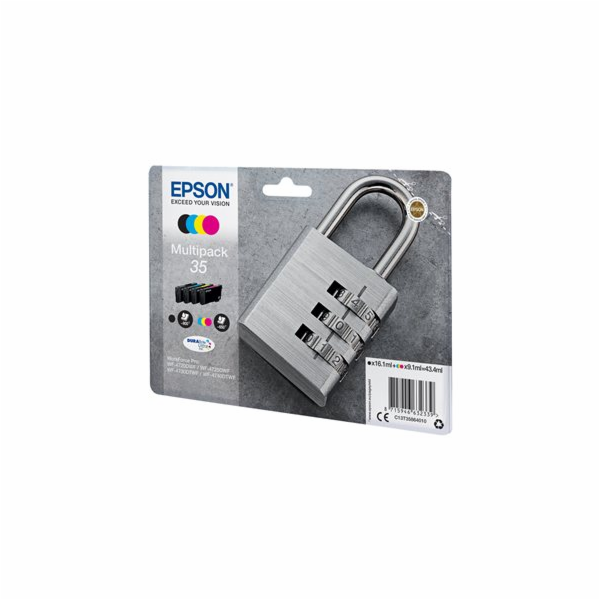 Epson 35 Multipack - 4-balení - černá, žlutá, azurová, pu...