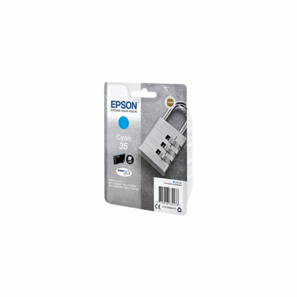 Epson 35 - 9.1 ml - azurová - originální - blistr s RF / ...