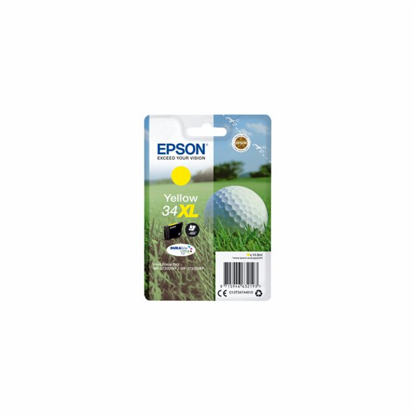Epson 34XL - 10.8 ml - XL - žlutá - originální - blistr s...