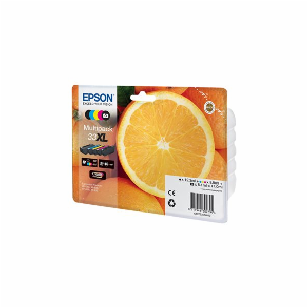 Epson 33XL Multipack - 5-balení - 47 ml - XL - černá, žlu...