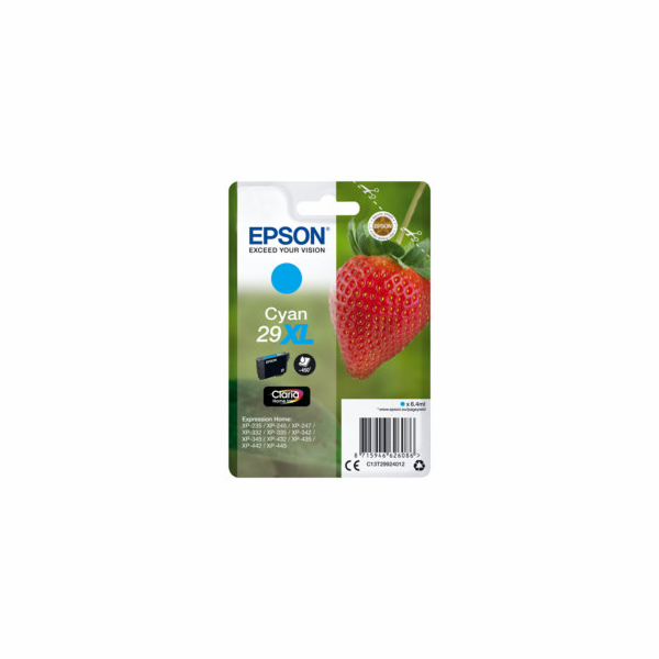 Epson 29XL - 6.4 ml - XL - azurová - originální - blistr ...