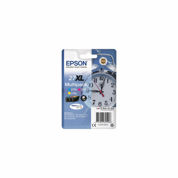 Epson 27XL Multipack - 3-balení - 31.2 ml - XL - žlutá, a...