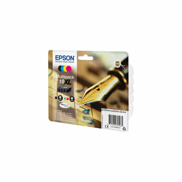 Epson 16XL Multipack - 4-balení - XL - černá, žlutá, azur...