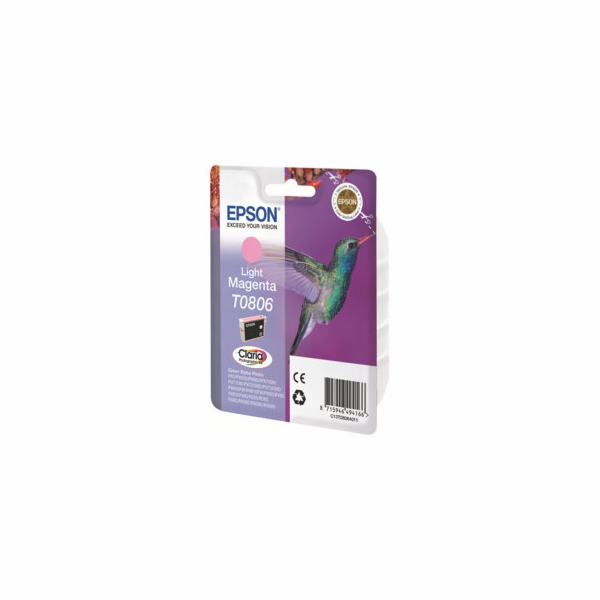 Epson T0806 - Světlá fialová - originální - blistr s RF /...