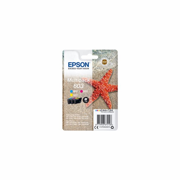 Epson 603 Multipack - 3-balení - žlutá, azurová, purpurov...