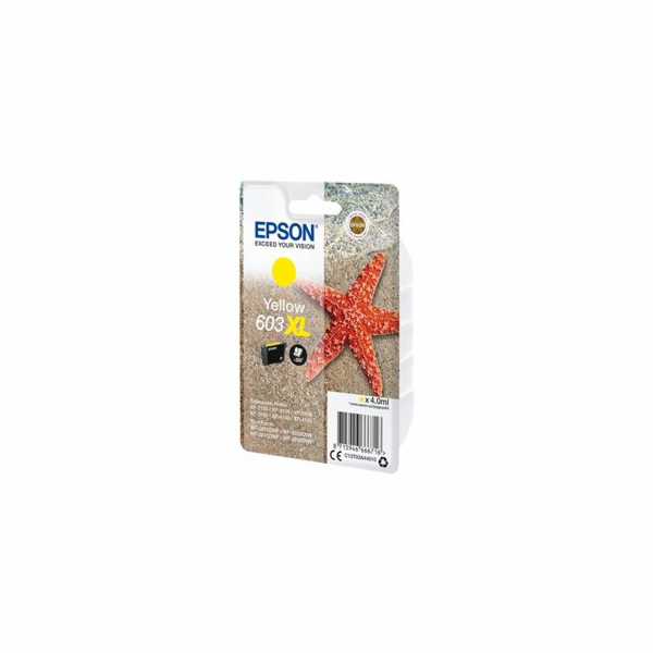 Epson 603XL - 4 ml - XL - žlutá - originální - blistr s R...