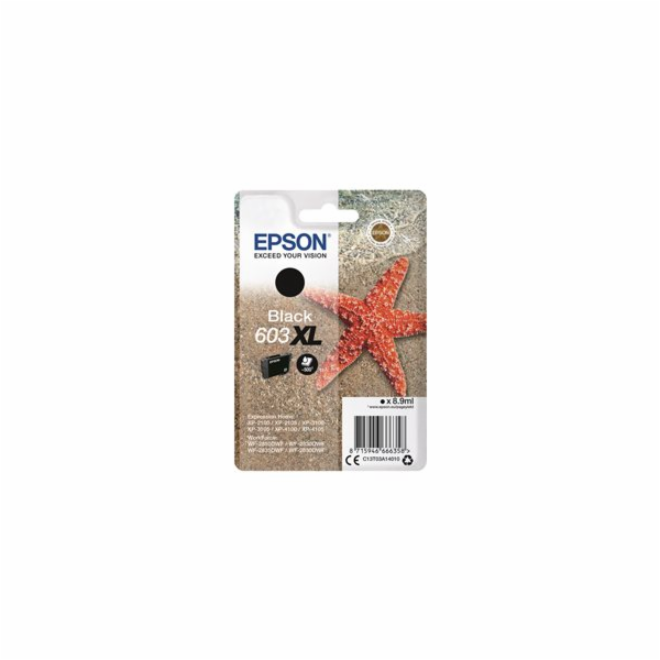 Epson 603XL - 8.9 ml - XL - černá - originální - blistr s...