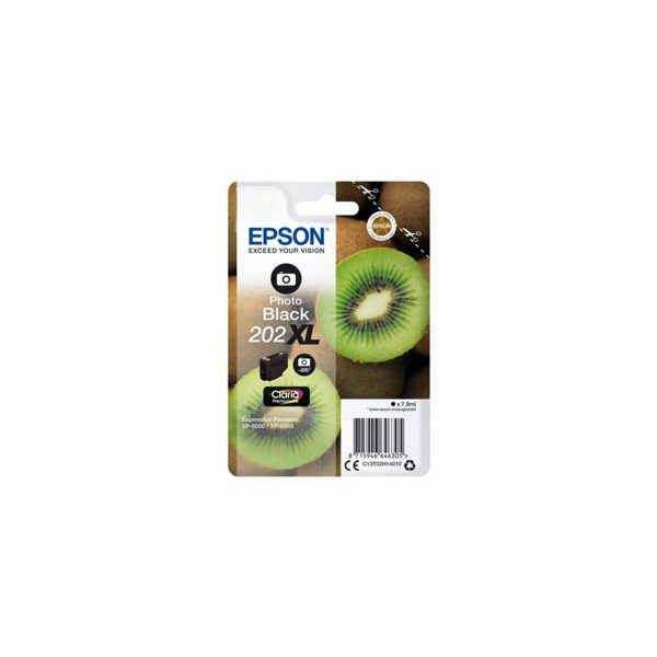 Epson 202XL - 7.9 ml - XL - foto černá - originální - bli...