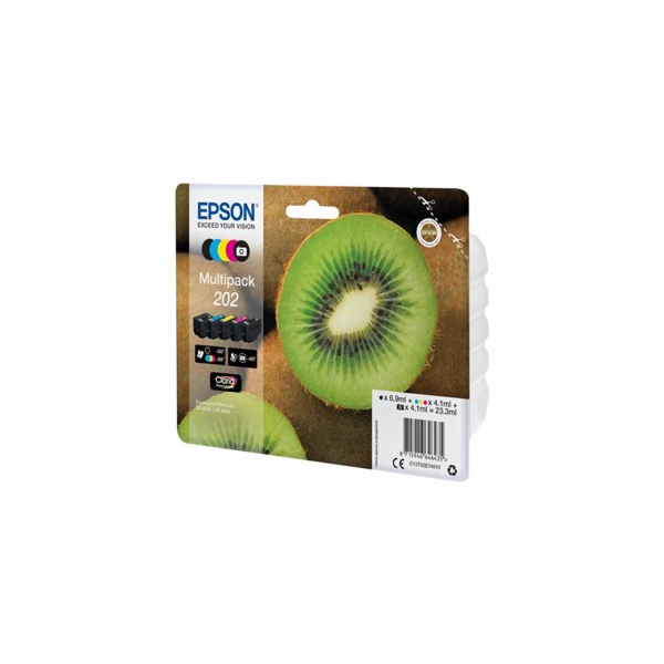 Epson 202 Multipack - 5-balení - černá, žlutá, azurová, p...