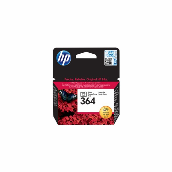 HP 364 - 3 ml - foto černá - originální - inkoustová kaze...