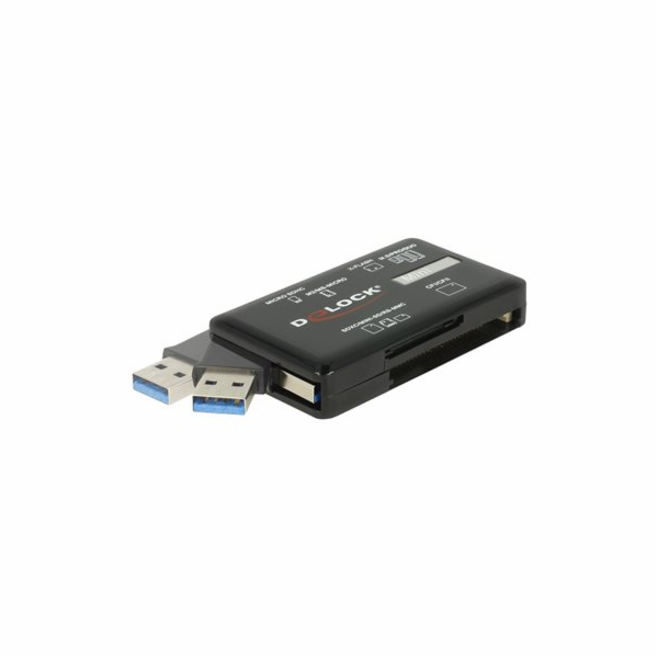 Delock - Čtečka karet (víceformátový) - USB 3.2 Gen 1