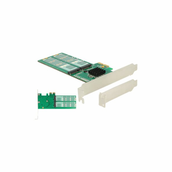 Delock PCI Express Card > 4 x internal M.2 Key B - Low Pr...