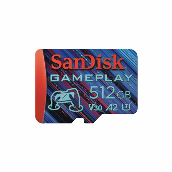 SanDisk GamePlay - Paměťová karta flash - 512 GB - A2 / V...