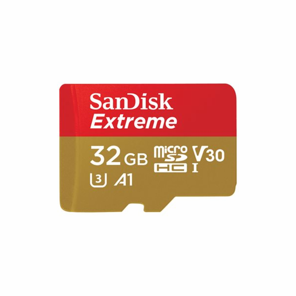 SanDisk Extreme - Paměťová karta flash (adaptér microSDHC...