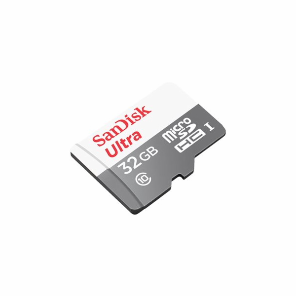 SanDisk Ultra - Paměťová karta flash (adaptér microSDHC -...
