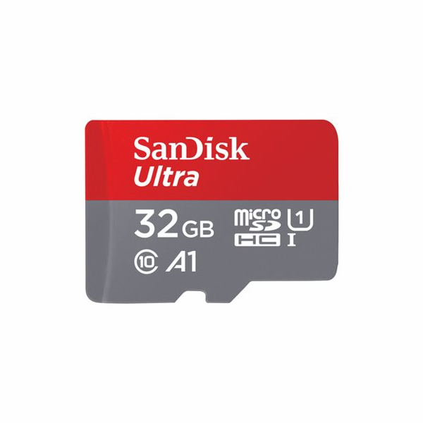 SanDisk Ultra - Paměťová karta flash (adaptér microSDHC -...